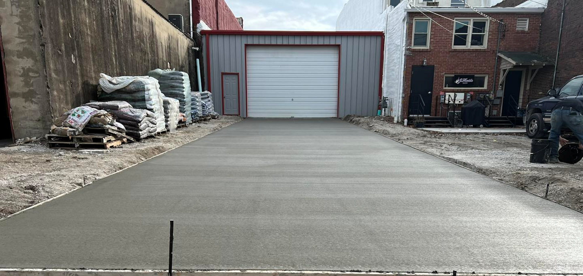 Schaffer Concrete, Ace Hardware installation